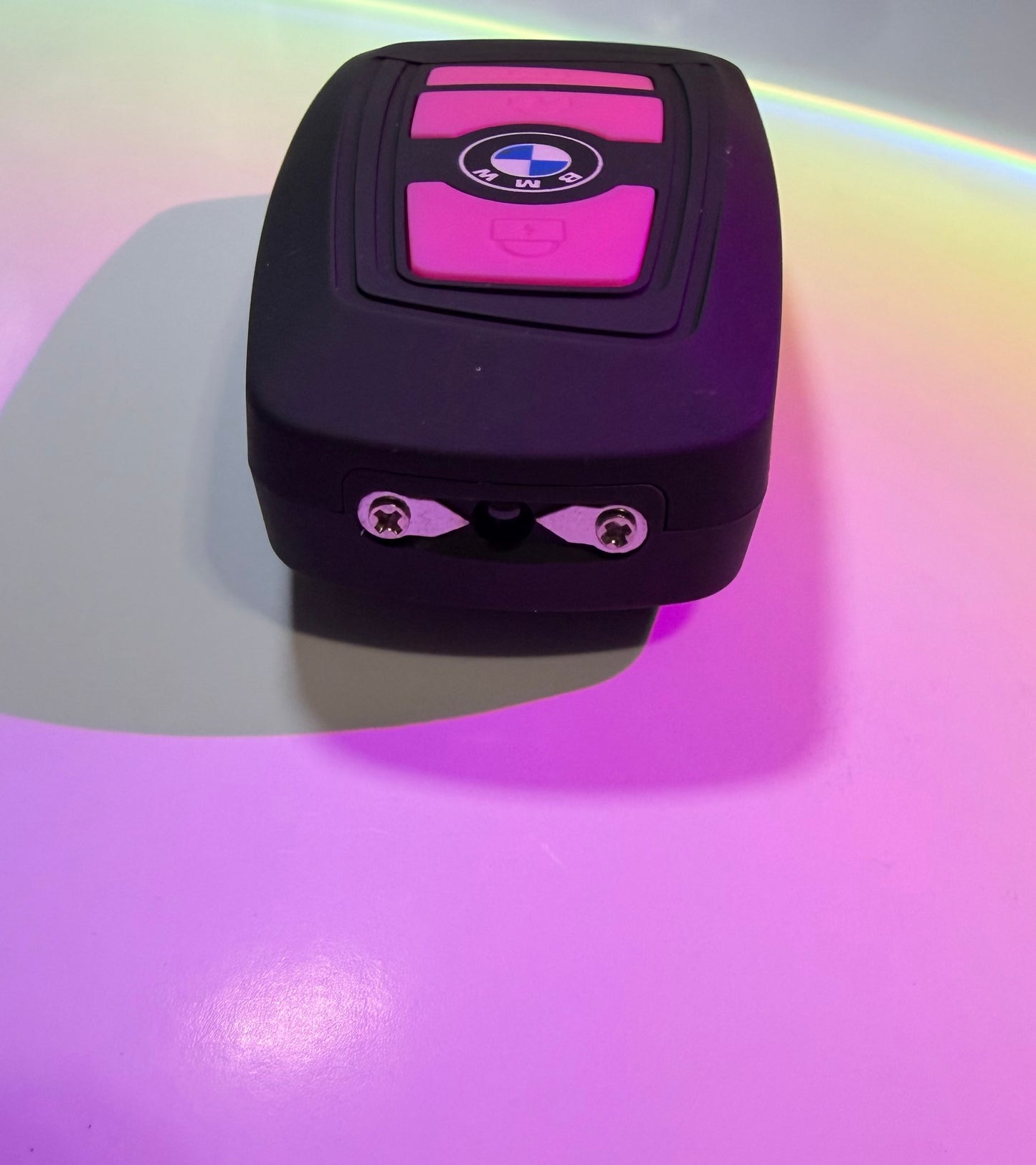 Pink Car keychain