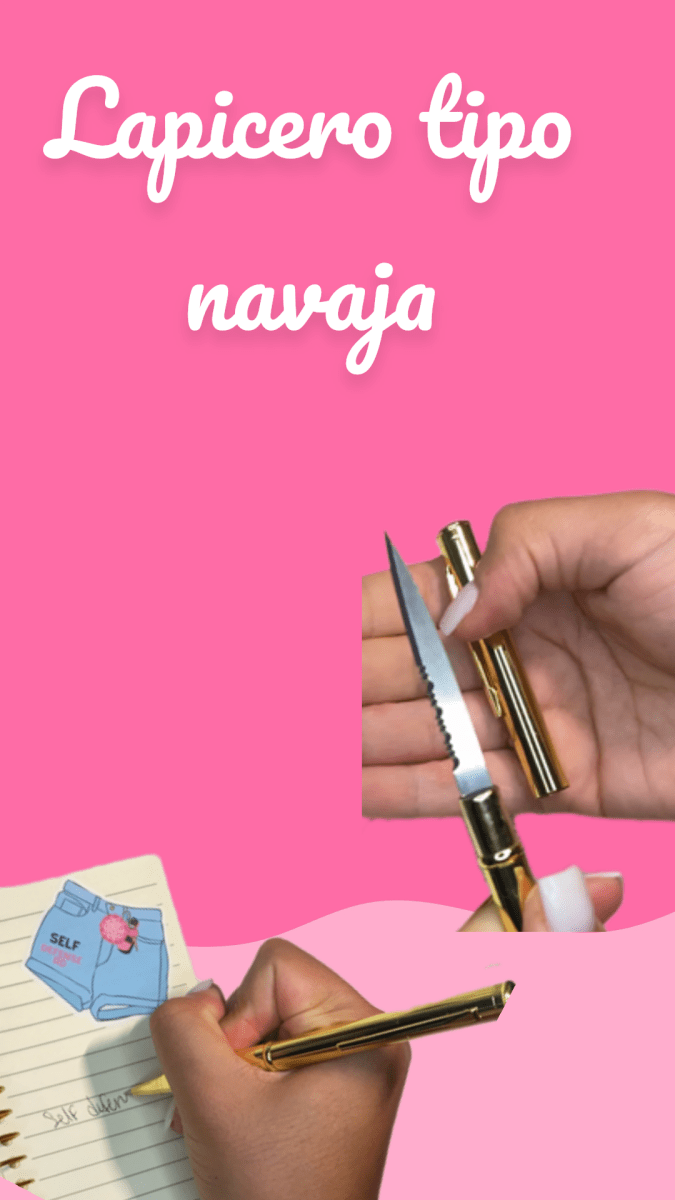 Lapicero tipo navaja